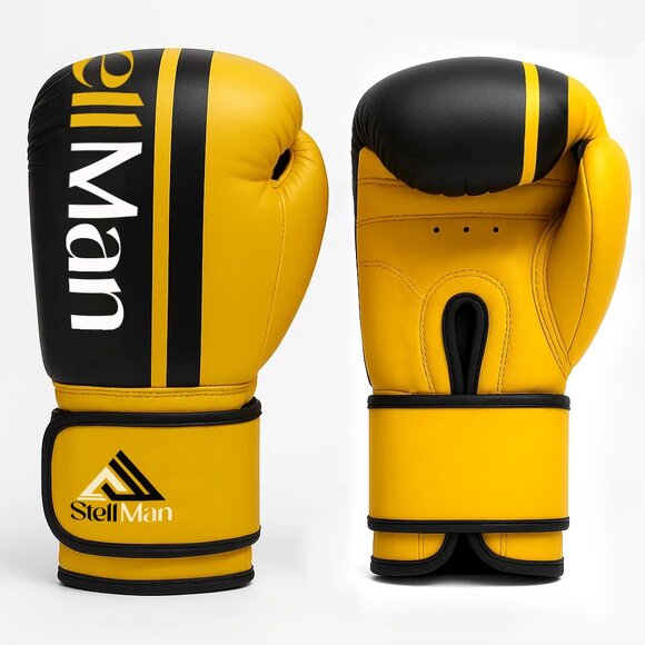 Stellman Boxing Gloves  Legend Comfortable & Leather Gloves for Gym & Home Use - Picture 2 of 7